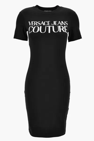 Versace Jeans Couture Dress In Black