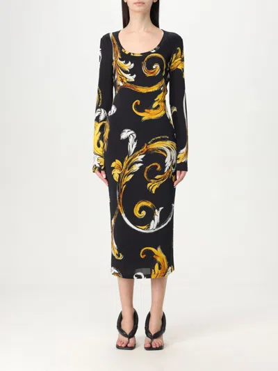 VERSACE JEANS COUTURE DRESS VERSACE JEANS COUTURE WOMAN COLOR BLACK,G77537002