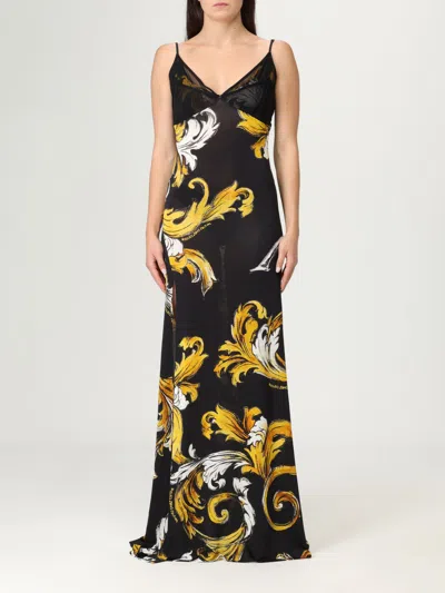 VERSACE JEANS COUTURE DRESS VERSACE JEANS COUTURE WOMAN COLOR BLACK,G77514002
