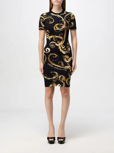 VERSACE JEANS COUTURE DRESS VERSACE JEANS COUTURE WOMAN COLOR BLACK,G02368002