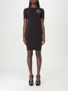 Versace Jeans Couture Dress  Woman Color Gold In Gold
