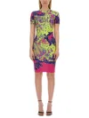 VERSACE JEANS COUTURE VERSACE JEANS COUTURE DRESS WITH PRINT