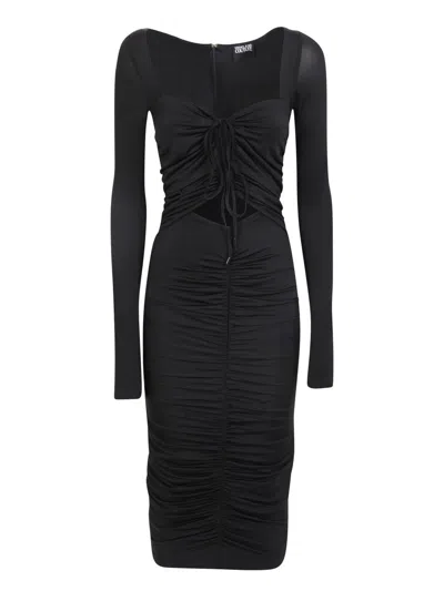 Versace Jeans Couture Dresses In Black