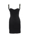 Versace Jeans Couture Dresses Black In Black