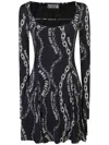Versace Jeans Couture Dresses In Black