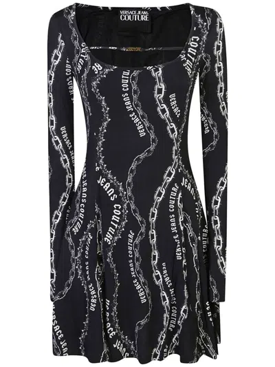 Versace Jeans Couture Dresses In Black