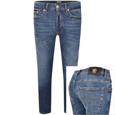 Versace Jeans Couture Dundee Narrow Jeans Blue