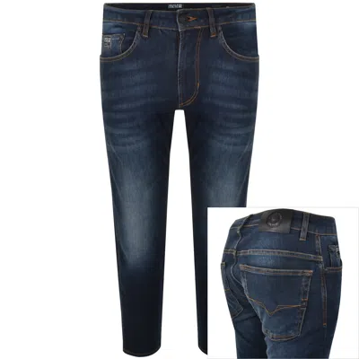 Versace Jeans Couture Dundee Narrow Jeans Indigo In Blue