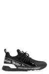 Versace Jeans Couture Dynamic Low-top Sneakers In Black