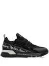 Versace Jeans Couture Dynamic Low-top Sneakers In Black