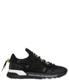 Versace Jeans Couture Dynamic Slip-on Sneakers In Black