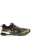Versace Jeans Couture Dynamic Sneakers In Black