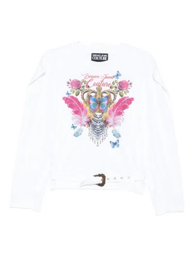VERSACE JEANS COUTURE VERSACE JEANS COUTURE EMBELLISHED TOP