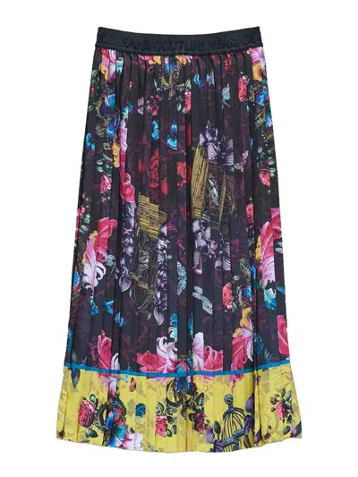 Versace Jeans Couture Skirt In Animal Print