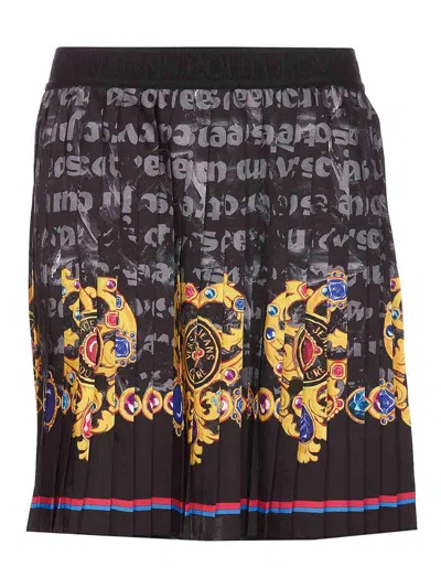 Versace Jeans Couture Heart Couture Skirt In Black