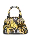 Versace Jeans Couture Faux-leather Mini Tote In Black