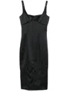 Versace Jeans Couture Dresses In Black