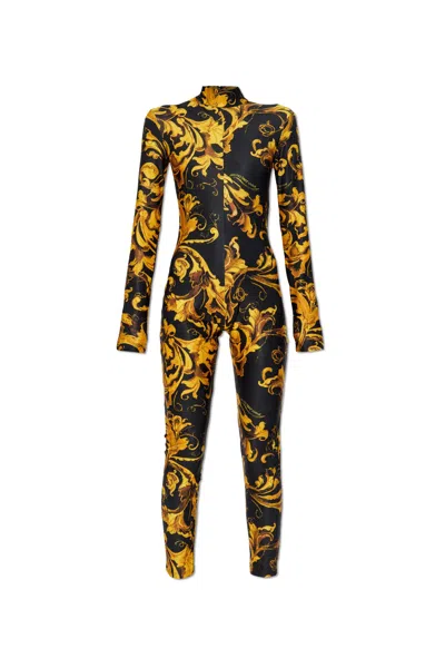 Versace Jeans Couture Fitted Jumpsuit In Multi