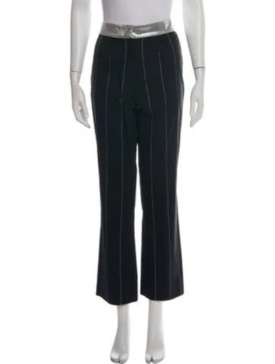 Pre-owned Versace Jeans Couture Flared Pants In Gray