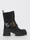 Versace Jeans Couture Sophie Heeled Boots In Black