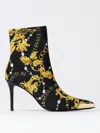 Versace Jeans Couture Scarlett 110mm Ankle Boots In Schwarz 1