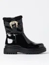 Versace Jeans Couture Drew Ankle Boots In Black