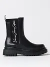 Versace Jeans Couture Drew Booties In Black