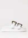 Versace Jeans Couture Arizona Rubber Slides In ホワイト