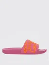 Versace Jeans Couture Slide Sandal With Logo