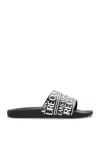Versace Jeans Couture Flip-flops With Logo In Multi