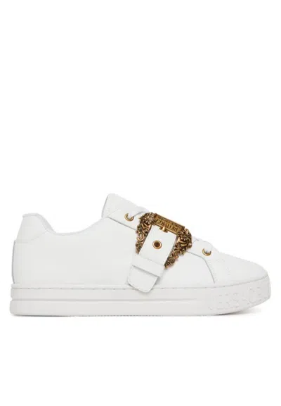 Versace Jeans Couture Fondo Court 88 Dis Sneakers. Sk9 In Bianco