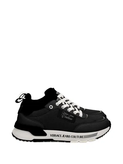 Versace Jeans Couture Fondo Dynamic Sneakers In Black