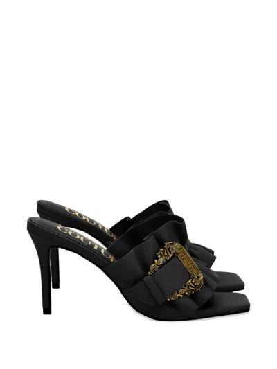 Versace Jeans Couture Fondo Emily Sandals In Black