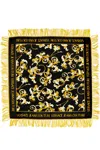 Versace Jeans Couture Foulard In Black