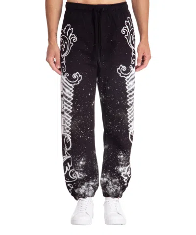 Versace Jeans Couture Galaxy Couture Sweatpants In Black