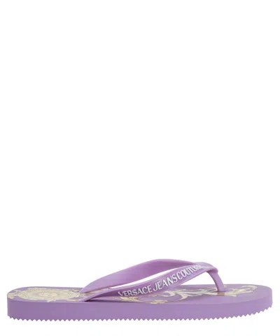 Versace Jeans Couture Garland Sun Flip Flops