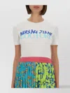 Versace Jeans Couture Graphic Print Crew Neck T-shirt