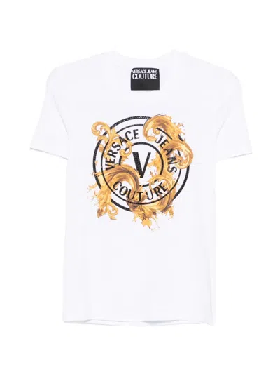 Versace Jeans Couture Graphic T-shirt In White