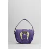 Versace Jeans Couture Hand Bag In Purple
