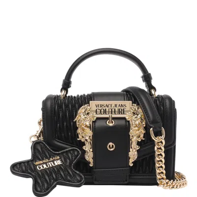 Versace Jeans Couture Handbag In Black