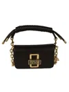 Versace Jeans Couture Handbag With Chain In Black