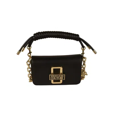 Versace Jeans Couture Handbag With Chain In Black