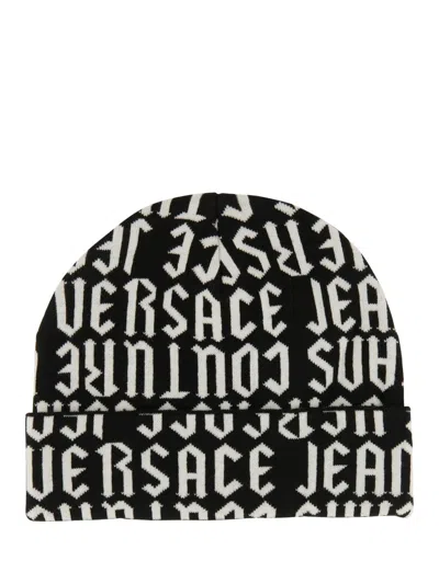 Versace Jeans Couture Hat In Black