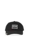 Versace Jeans Couture Piece Number Baseball Cap In Black