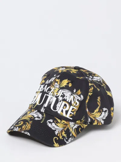 Versace Jeans Couture Hat Men  In Black