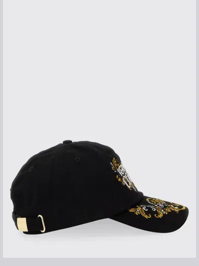 Versace Jeans Couture Hat Men  In Black