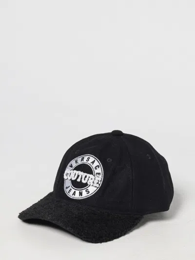 Versace Jeans Couture Hat Men  In Black