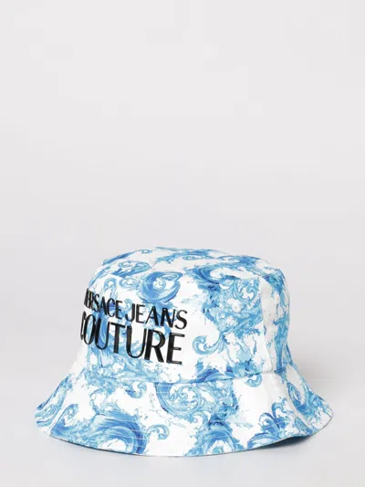 Versace Jeans Couture Hat Men  In Blue