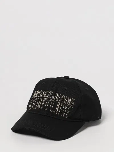 Versace Jeans Couture Hat Men  In Black