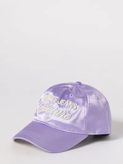 Versace Jeans Couture Hat Woman  In Metallic